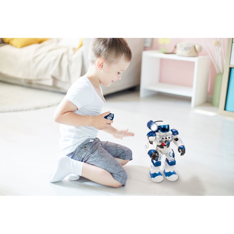 Інтерактивна іграшка BlueRocket Робот Патрульний Stem (XT380972) - фото 4