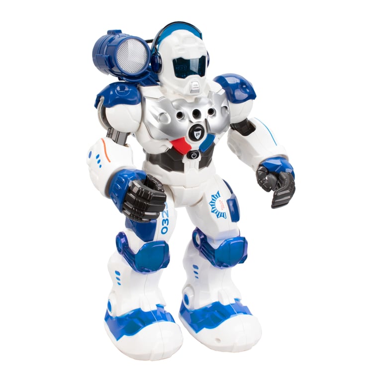 Інтерактивна іграшка BlueRocket Робот Патрульний Stem (XT380972) - фото 6
