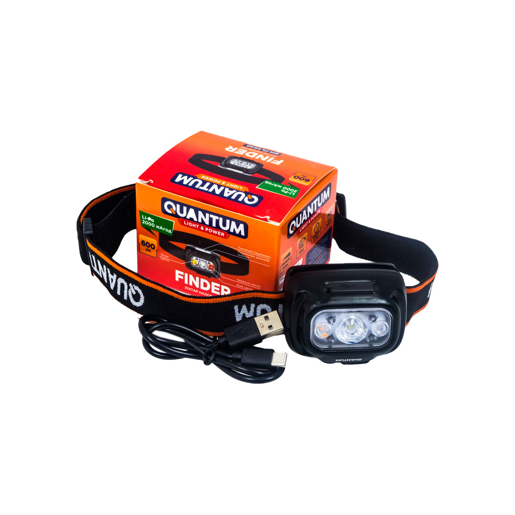 Ліхтар Quantum Finder LED з Type-C (QM-FL4040) - фото 9 Ліхтар Quantum Finder LED з Type-C (QM-FL4040) - фото 9