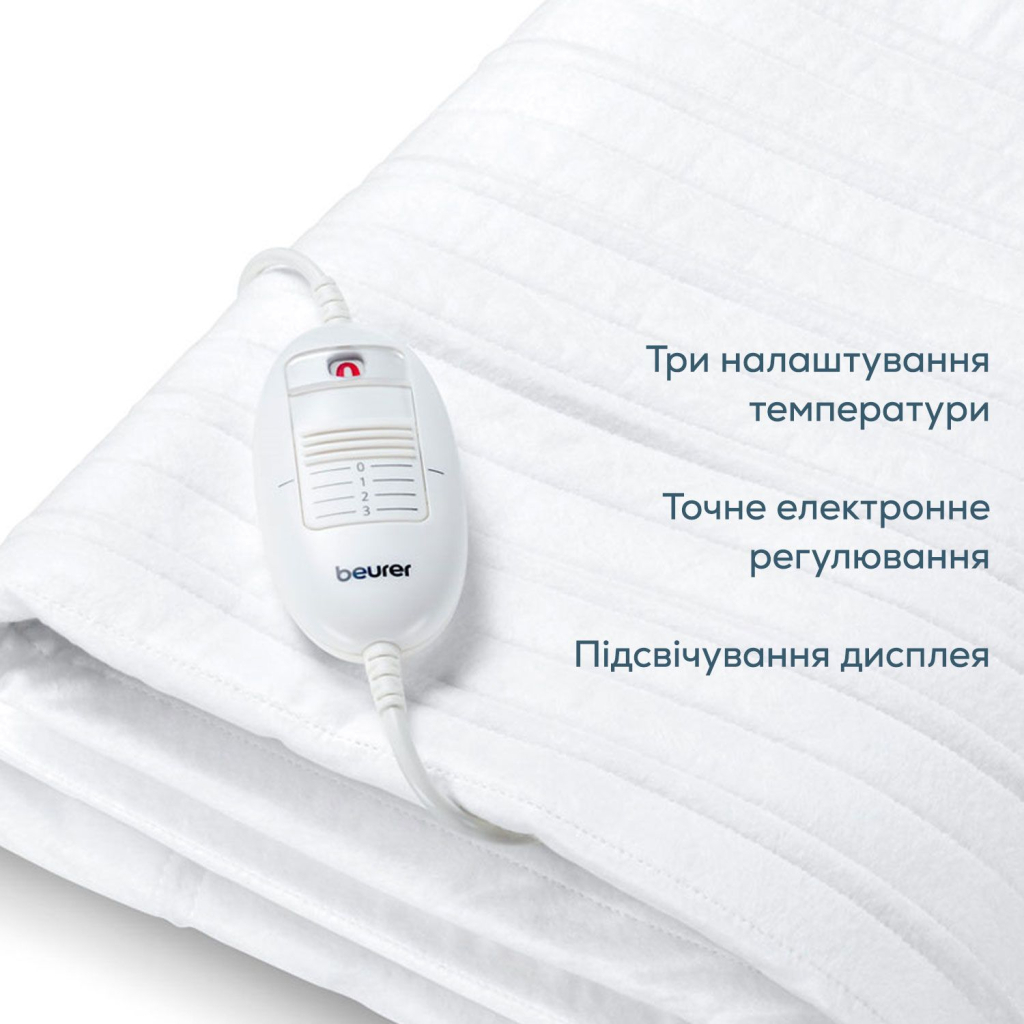 Електричне простирадло Beurer TS 17 - фото 4 Електричне простирадло Beurer TS 17 - фото 4