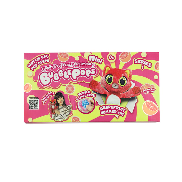 М'яка іграшка Bubble Pops Грепфрутова кішка 20 см (2402005/12) - фото 4