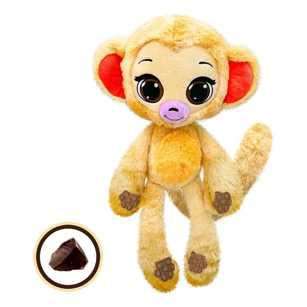 М'яка іграшка Bubble Pops Шоколадна мавпа 20 см (2402005/6) - фото 1