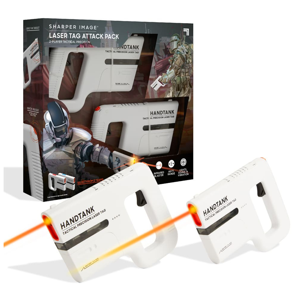 Іграшкова зброя Sharper Image набір для лазерних боїв Laser tag attack pack (1214013111) Іграшкова зброя Sharper Image набір для лазерних боїв Laser tag attack pack (1214013111)