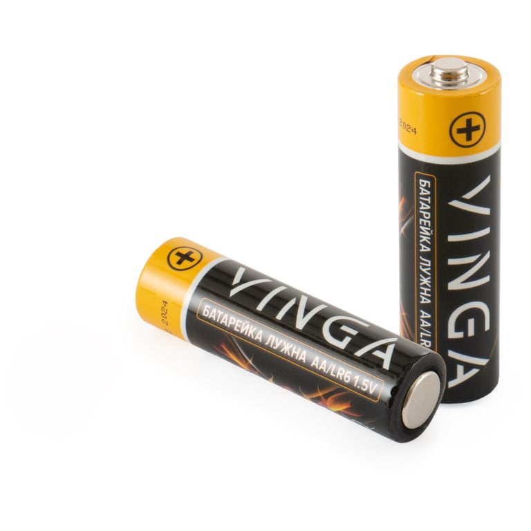 Батарейка AA LR6 Alkaline 2pcs Blister Vinga (VJABAA2) - фото 4