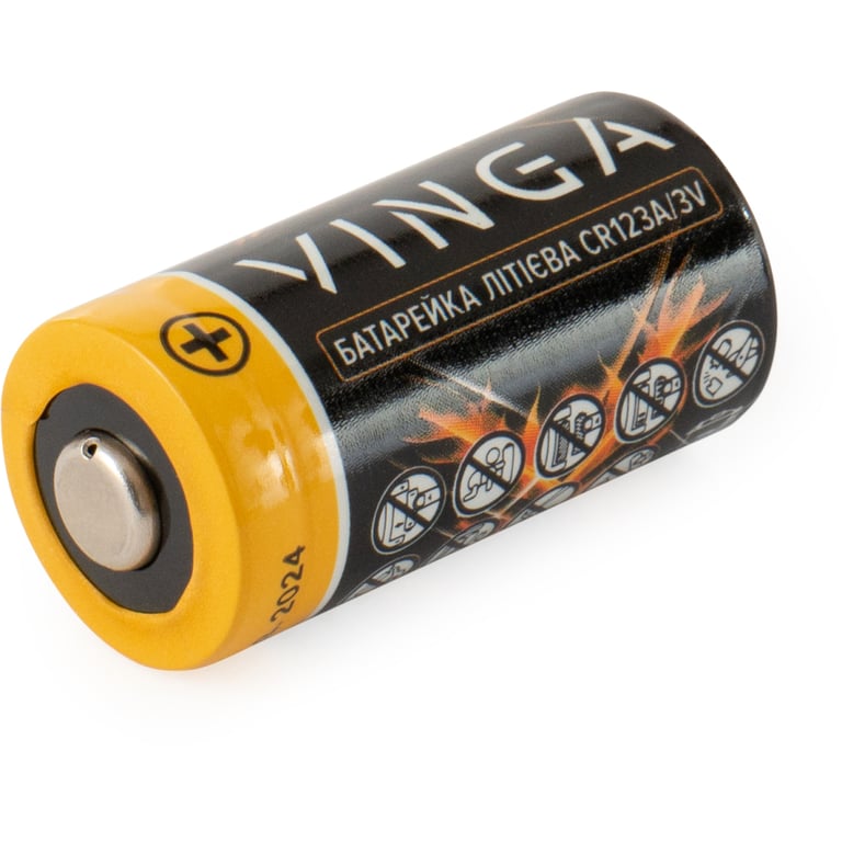 Батарейка CR123A Lithium Vinga (VJLBCR123A1) - фото 3