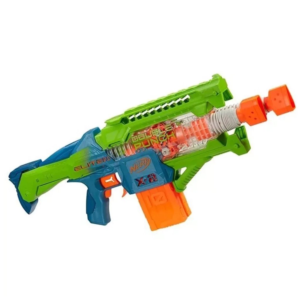 Іграшкова зброя Hasbro Бластер Elite 2.0 Double punch Подвійний удар (F6363) - фото 2 Іграшкова зброя Hasbro Бластер Elite 2.0 Double punch Подвійний удар (F6363) - фото 2