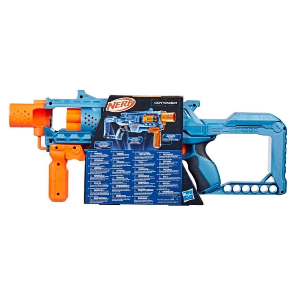 Іграшкова зброя Hasbro Бластер Контендер, серії Нерф Еліт 2.0 (F6787) - фото 4 Іграшкова зброя Hasbro Бластер Контендер, серії Нерф Еліт 2.0 (F6787) - фото 4