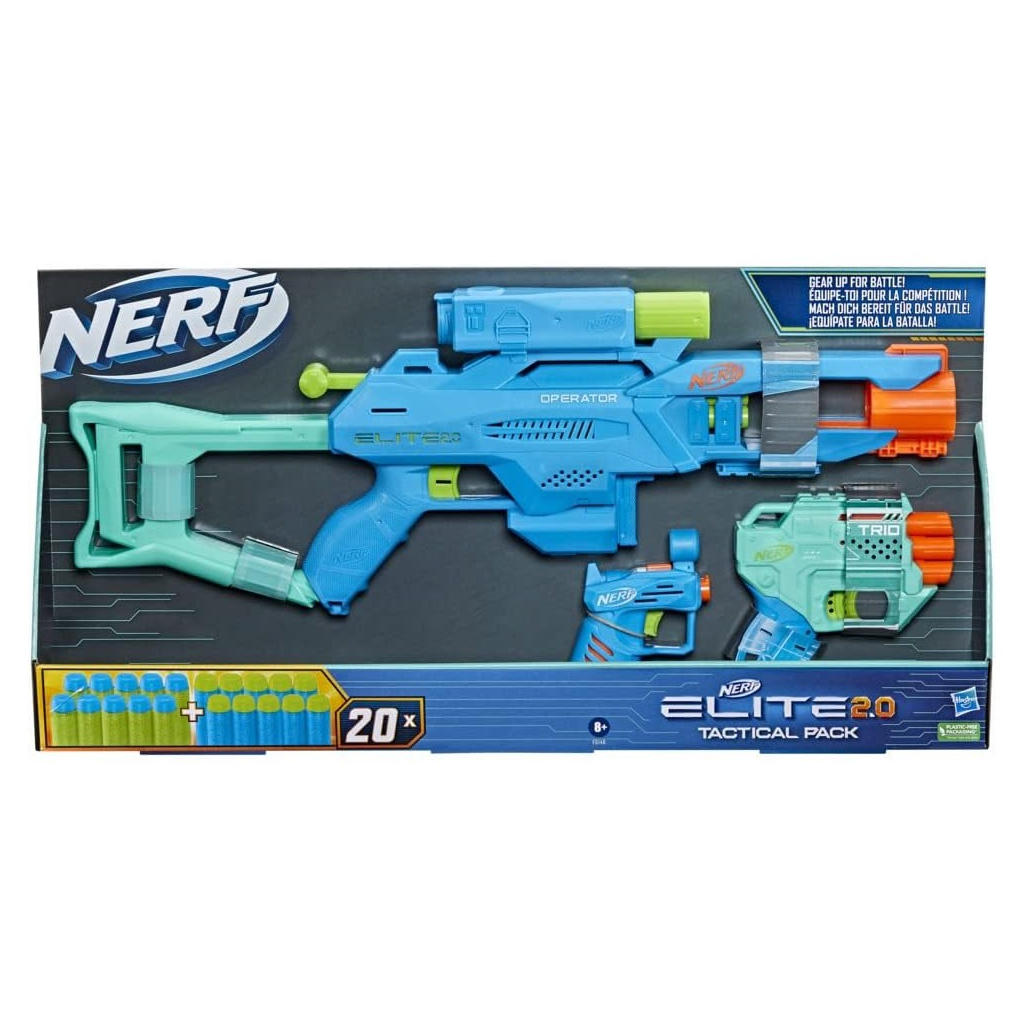 Іграшкова зброя Hasbro Набір бластерів іграшкових серії Еліт 2.0 (F6146) - фото 3 Іграшкова зброя Hasbro Набір бластерів іграшкових серії Еліт 2.0 (F6146) - фото 3