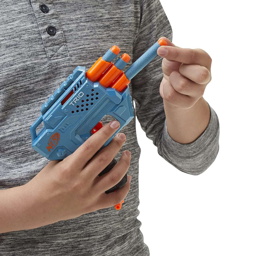 Іграшкова зброя Hasbro Набір з 2-х бластерів Еліт Тріо (F6786) - фото 6 Іграшкова зброя Hasbro Набір з 2-х бластерів Еліт Тріо (F6786) - фото 6