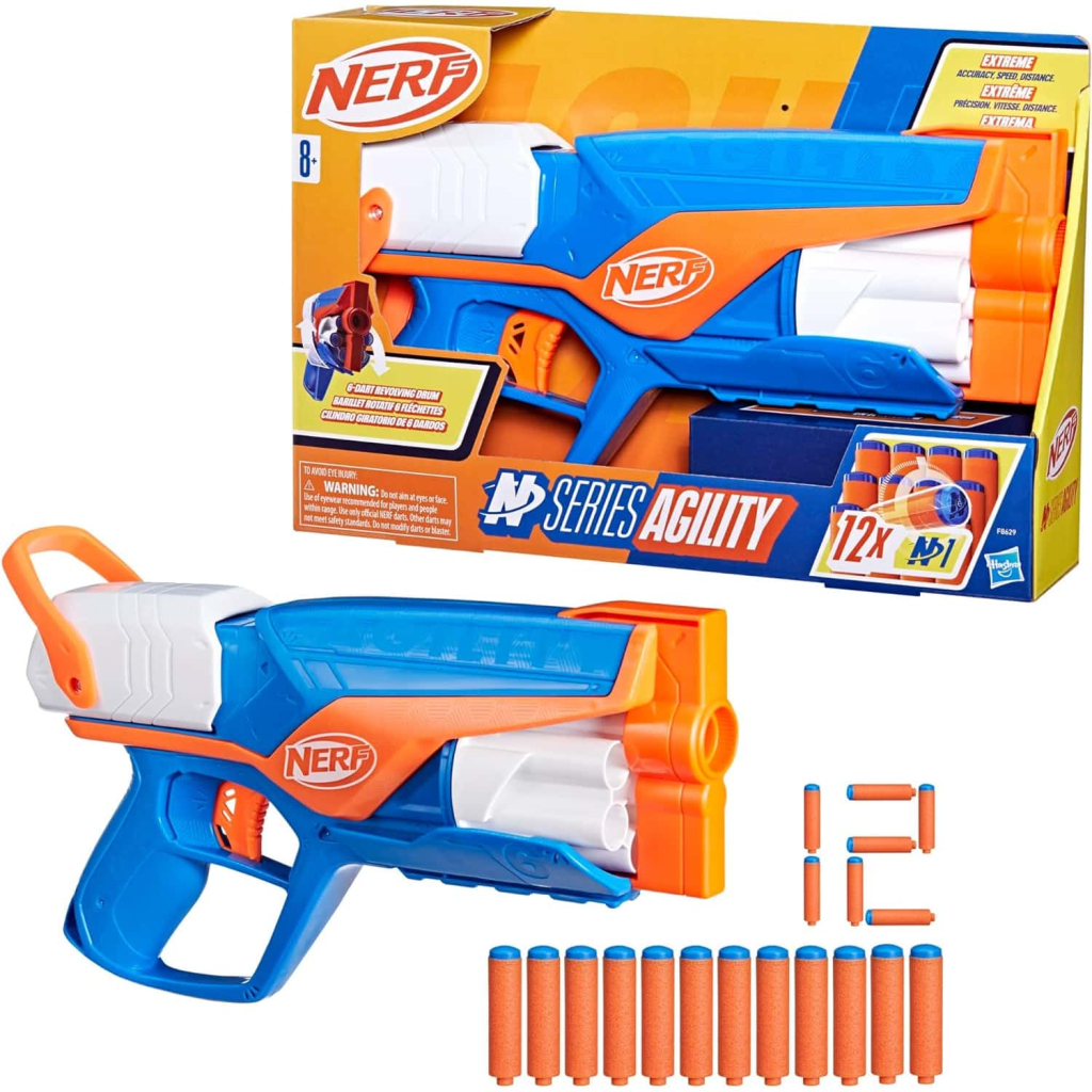 Іграшкова зброя Hasbro Бластер Nerf N Series Agility (F8629) - фото 6 Іграшкова зброя Hasbro Бластер Nerf N Series Agility (F8629) - фото 6