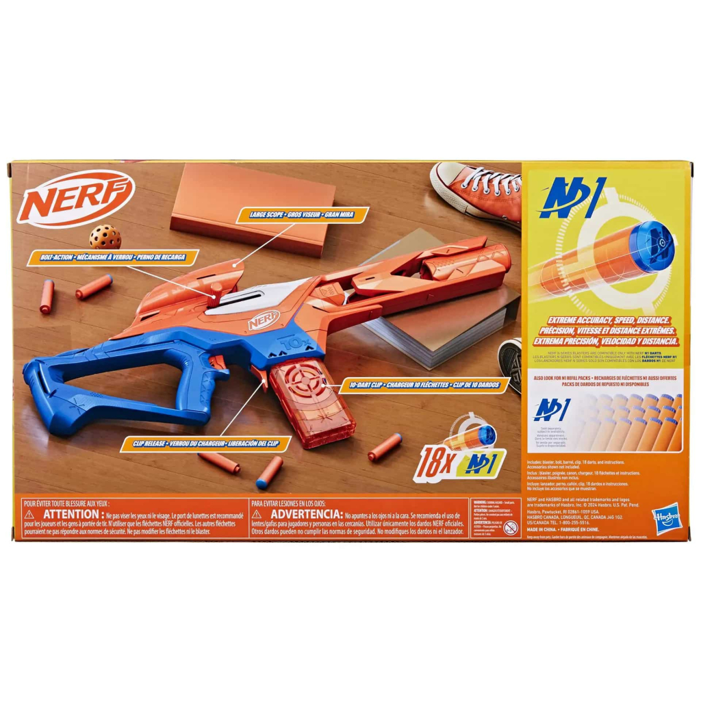 Іграшкова зброя Hasbro Бластер Nerf Pinpoint (F8621) - фото 3 Іграшкова зброя Hasbro Бластер Nerf Pinpoint (F8621) - фото 3