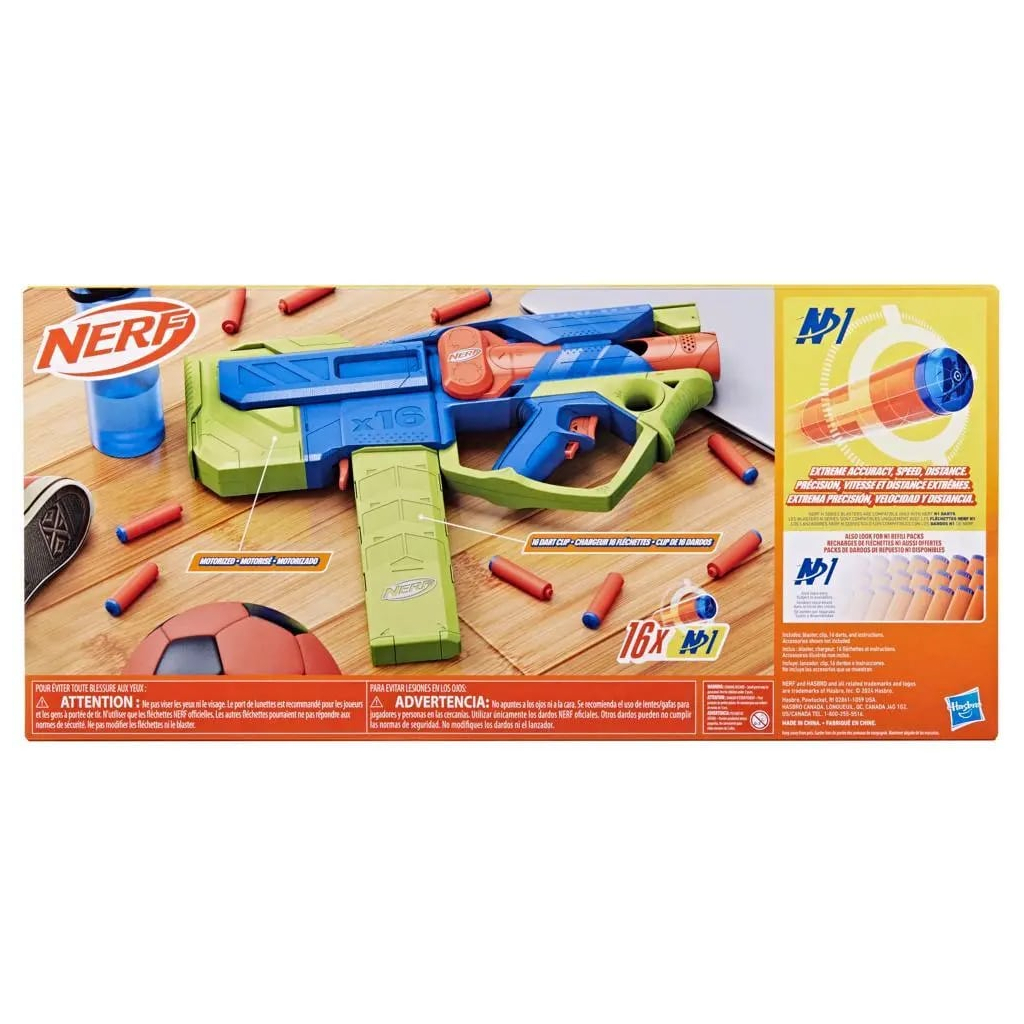 Іграшкова зброя Hasbro Бластер Nerf N Series Sprinter (F8625) - фото 3 Іграшкова зброя Hasbro Бластер Nerf N Series Sprinter (F8625) - фото 3