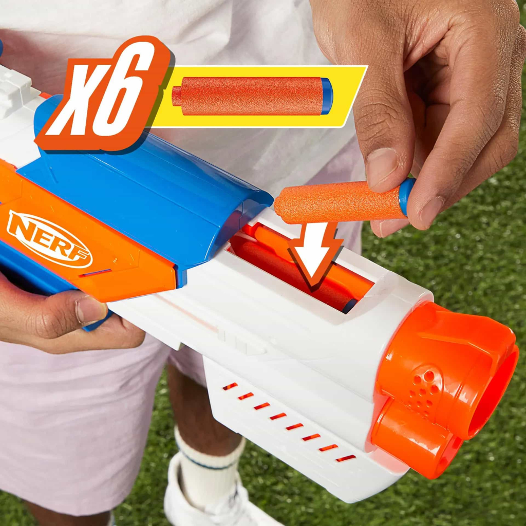 Іграшкова зброя Hasbro Бластер Страйкбек Nerf N Series (G0218) - фото 5 Іграшкова зброя Hasbro Бластер Страйкбек Nerf N Series (G0218) - фото 5