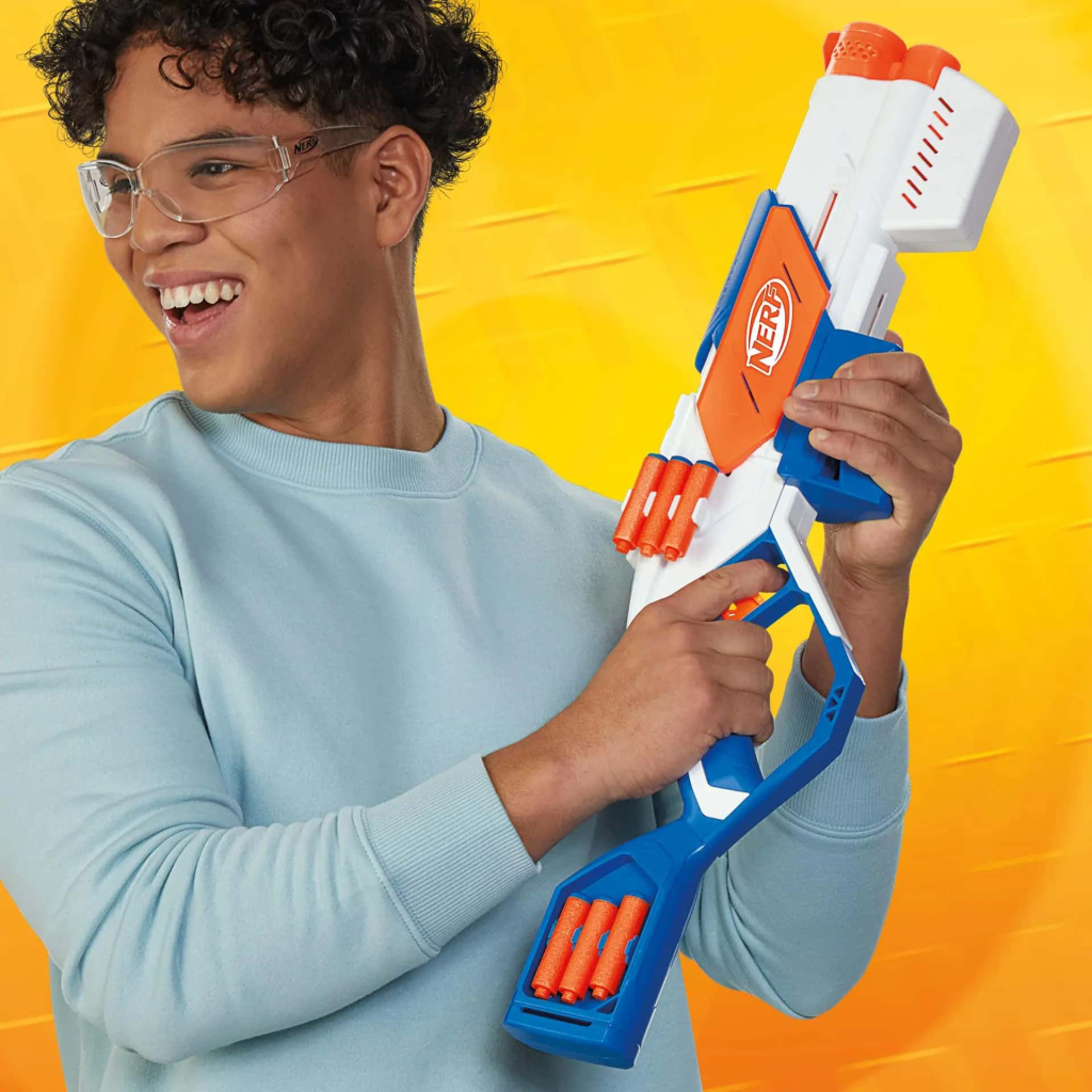 Іграшкова зброя Hasbro Бластер Страйкбек Nerf N Series (G0218) - фото 7 Іграшкова зброя Hasbro Бластер Страйкбек Nerf N Series (G0218) - фото 7