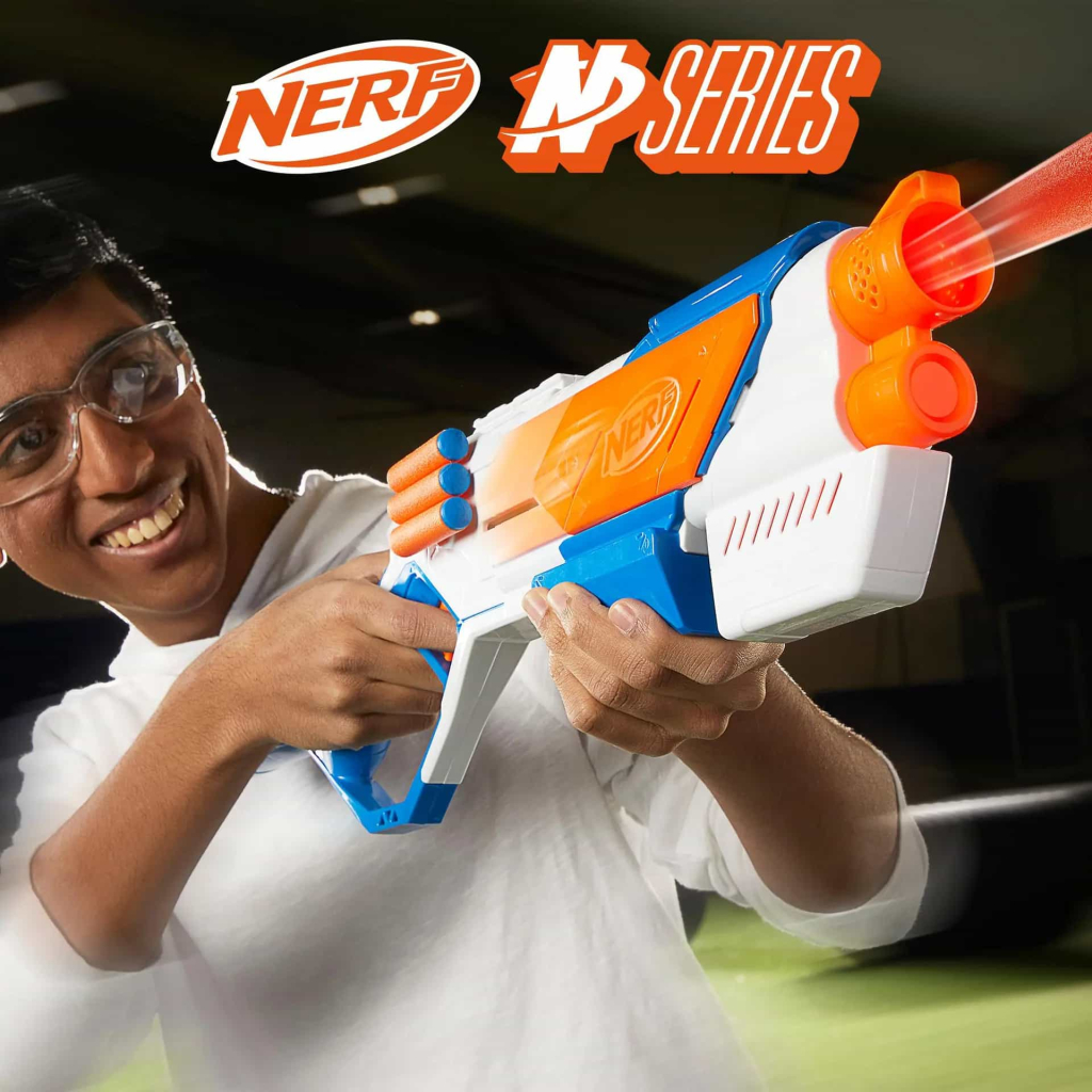 Іграшкова зброя Hasbro Бластер Страйкбек Nerf N Series (G0218) - фото 8 Іграшкова зброя Hasbro Бластер Страйкбек Nerf N Series (G0218) - фото 8