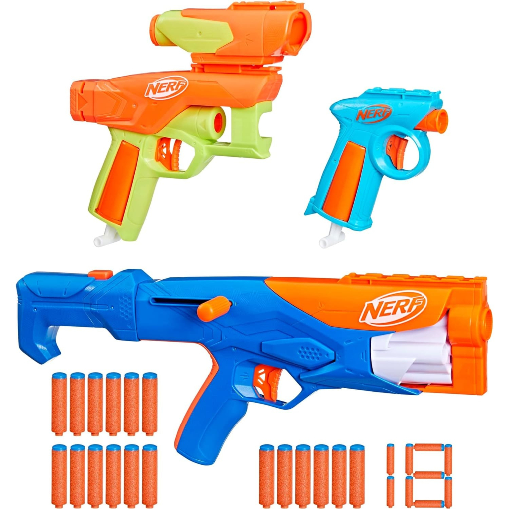 Іграшкова зброя Hasbro Набір бластерів Nerf N Series Gear Up Pack (F8633) Іграшкова зброя Hasbro Набір бластерів Nerf N Series Gear Up Pack (F8633)