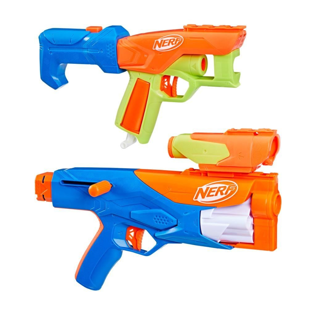 Іграшкова зброя Hasbro Набір бластерів Nerf N Series Gear Up Pack (F8633) - фото 3 Іграшкова зброя Hasbro Набір бластерів Nerf N Series Gear Up Pack (F8633) - фото 3