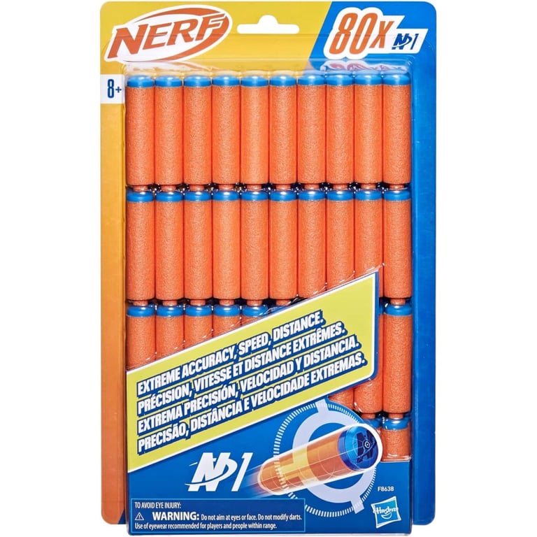 Іграшкова зброя Hasbro Набір з 80 стріл для бластерів серії Nerf N Series (F8638) - фото 2