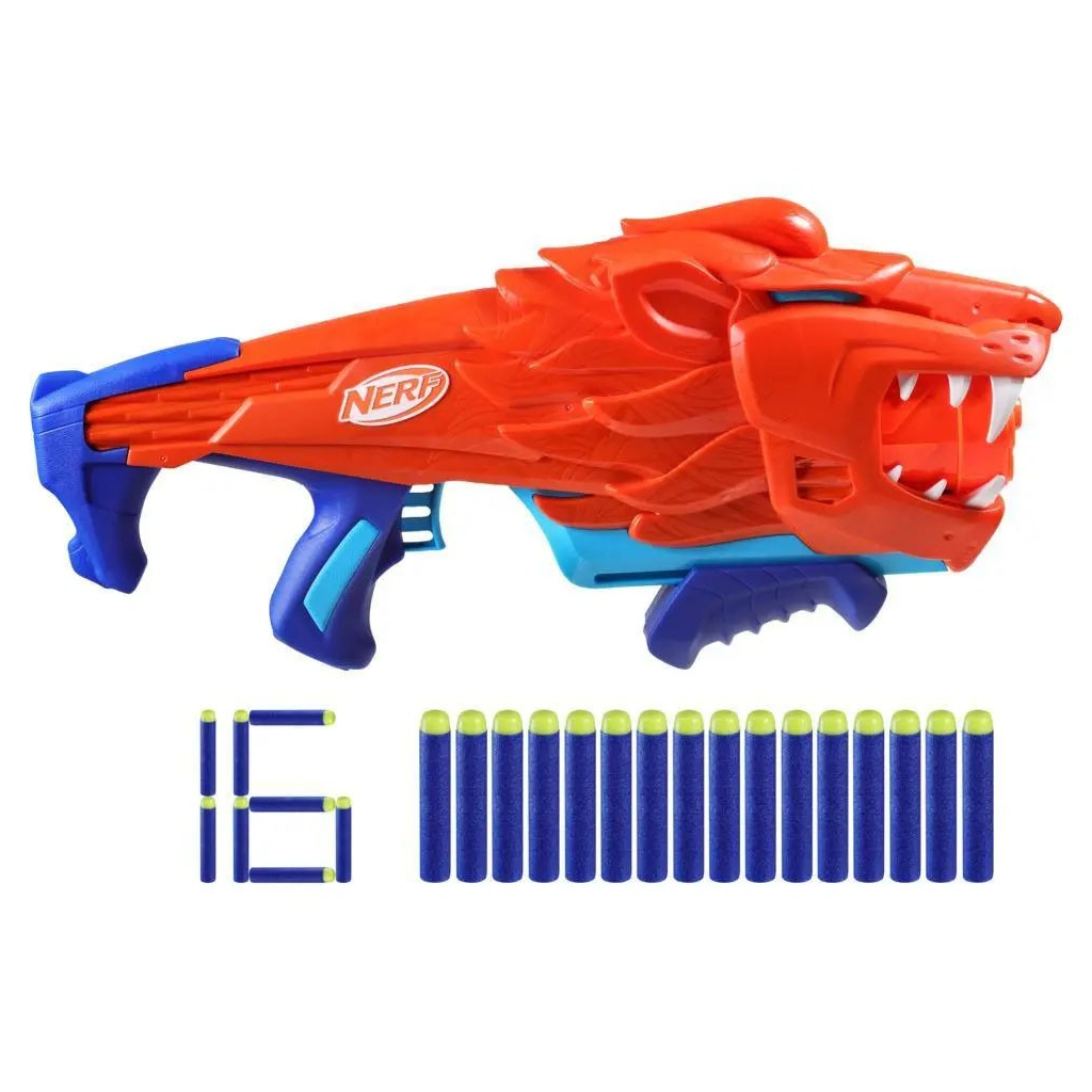 Іграшкова зброя Hasbro Бластер Nerf LionFury (F8646) Іграшкова зброя Hasbro Бластер Nerf LionFury (F8646)