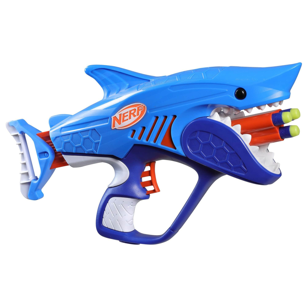 Іграшкова зброя Hasbro Бластер Nerf SharkFire (F8645) Іграшкова зброя Hasbro Бластер Nerf SharkFire (F8645)