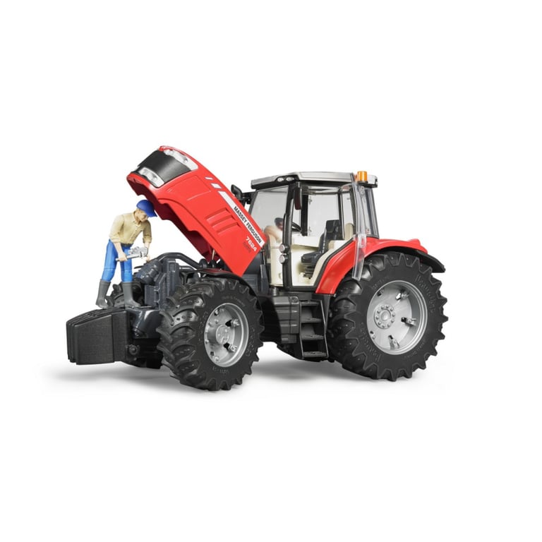 Спецтехніка Bruder Трактор Massey Ferguson 7624 (03046) - фото 6