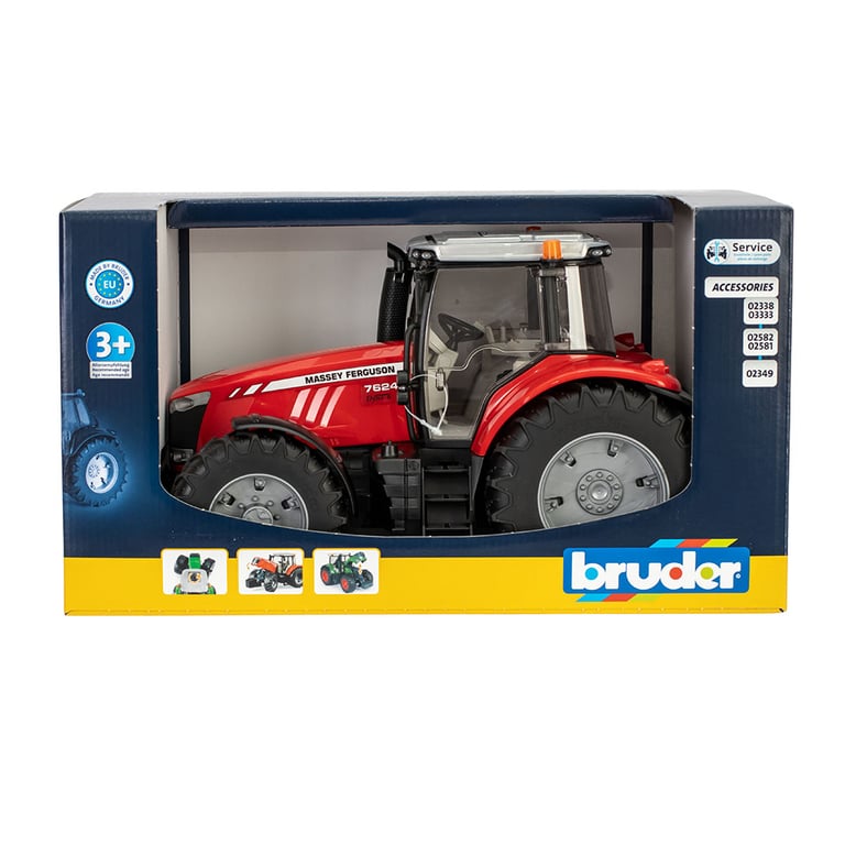 Спецтехніка Bruder Трактор Massey Ferguson 7624 (03046) - фото 10