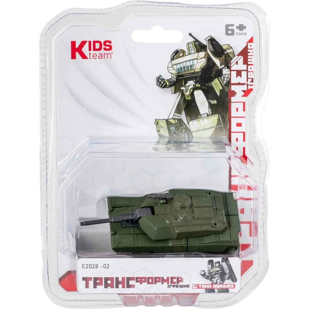 Трансформер Kids Team Танк Abrams (E2028-02) - фото 3 Трансформер Kids Team Танк Abrams (E2028-02) - фото 3
