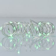 Гірлянда YES! Fun Нитка на мідному дроті 20 LED Зелена 2 м Статична На батарейках (975026) - фото 1