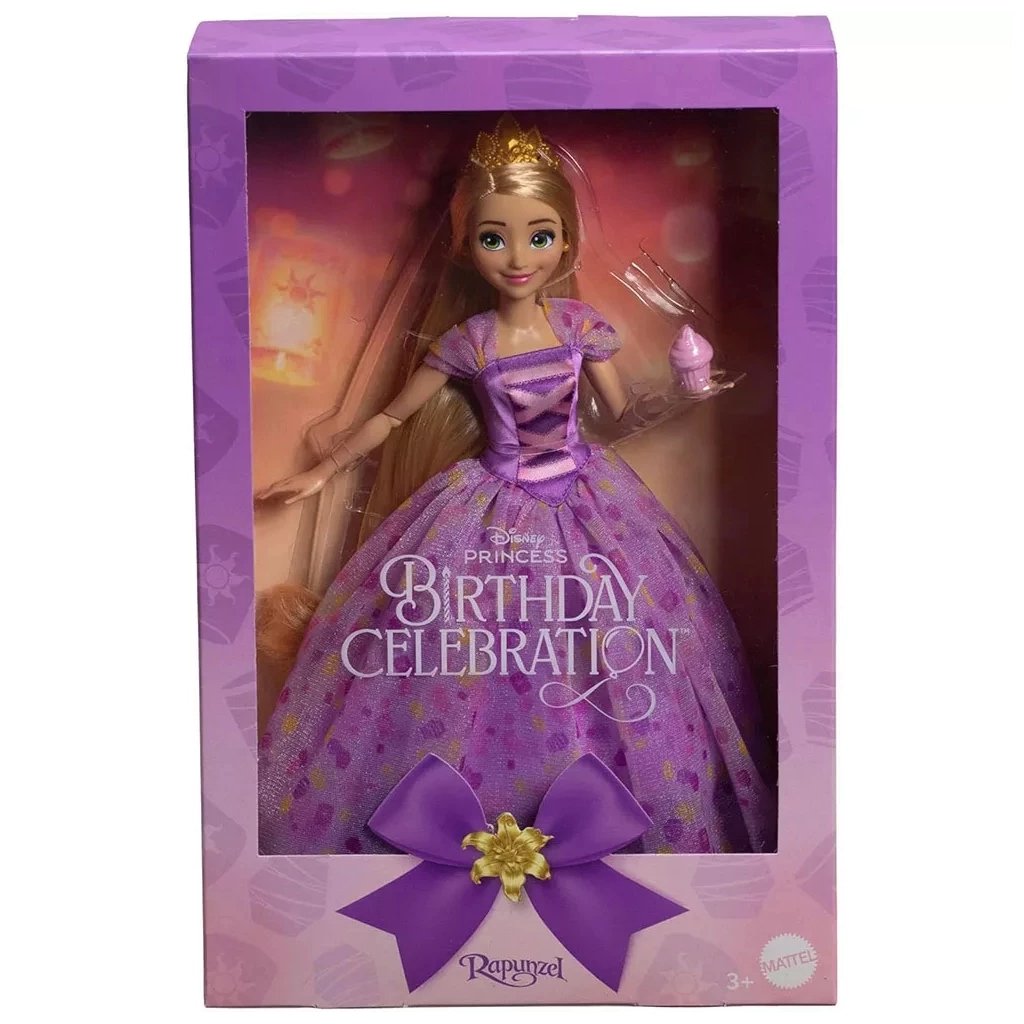 Лялька Disney Princess колекційна Рапунцель Особливий День народження (HYC38) - фото 6 Лялька Disney Princess колекційна Рапунцель Особливий День народження (HYC38) - фото 6