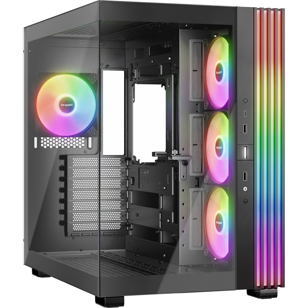 Корпус для ПК Be quiet! LIGHT BASE 600 LX чорний (BGW67) - фото 1 Корпус для ПК Be quiet! LIGHT BASE 600 LX чорний (BGW67) - фото 1