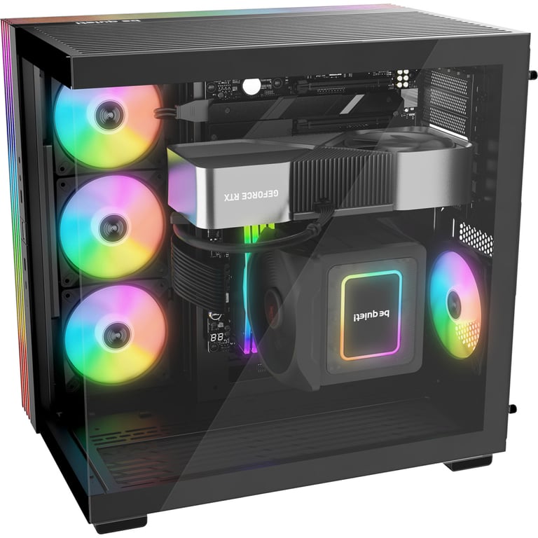 Корпус для ПК Be quiet! LIGHT BASE 600 LX чорний (BGW67) - фото 4