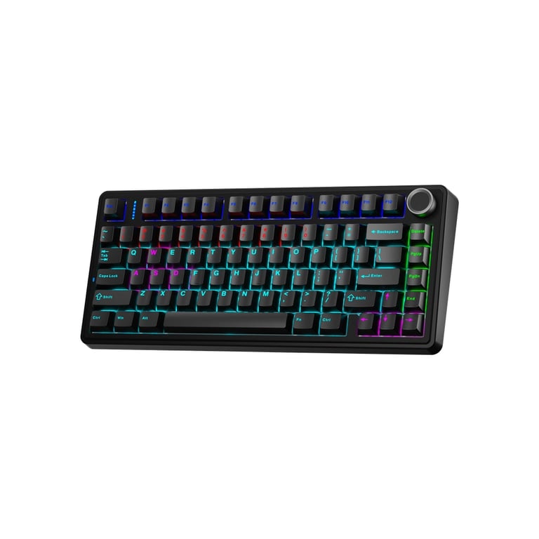 Клавіатура Aula F75 keycap KRGD Blue USB UA Black (6948391202846) - фото 2