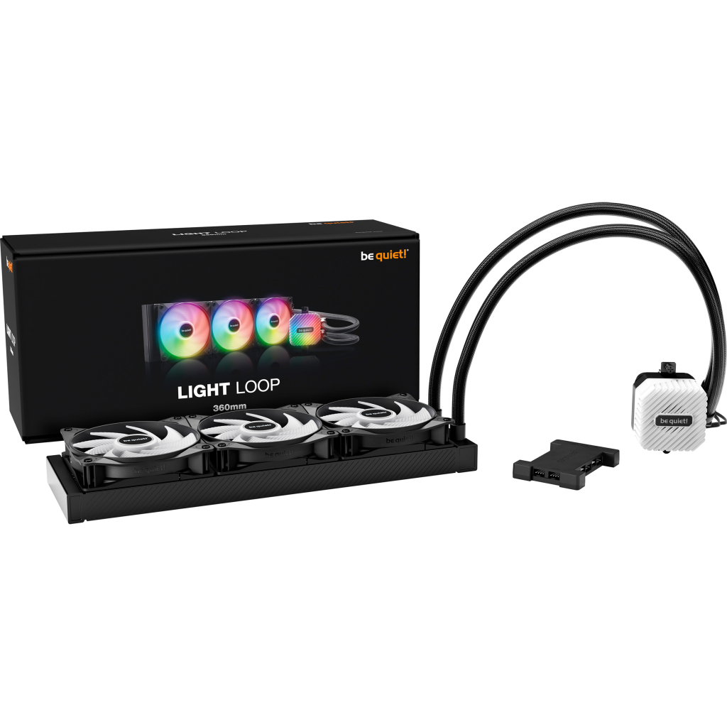 Система рідинного охолодження Be quiet! LIGHT LOOP 360mm (BW022) - фото 7 Система рідинного охолодження Be quiet! LIGHT LOOP 360mm (BW022) - фото 7