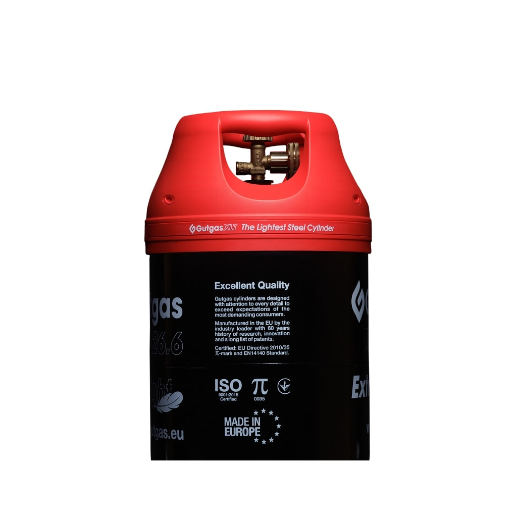 Побутовий газовий балон Gutgas ExtraLight XLT-26.6 (GAXL2622) - фото 2 Побутовий газовий балон Gutgas ExtraLight XLT-26.6 (GAXL2622) - фото 2