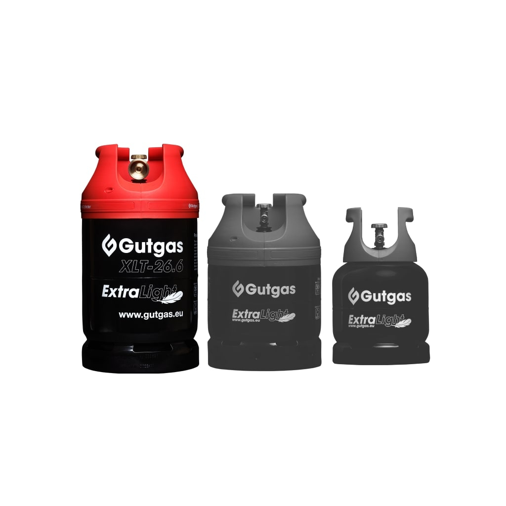 Побутовий газовий балон Gutgas ExtraLight XLT-26.6 (GAXL2622) - фото 7 Побутовий газовий балон Gutgas ExtraLight XLT-26.6 (GAXL2622) - фото 7