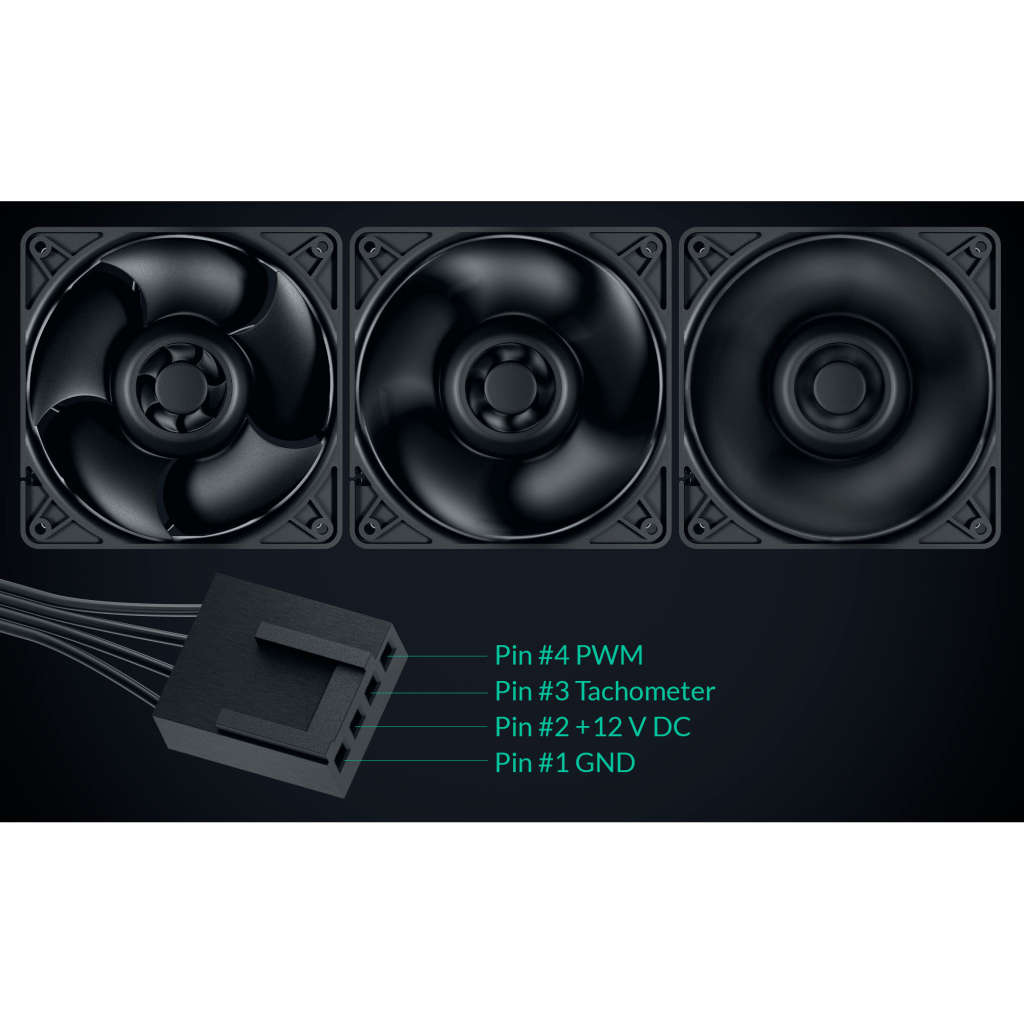 Кулер до корпусу Arctic S12038-4K 3-PACK (ACFAN00303A) - фото 8 Кулер до корпусу Arctic S12038-4K 3-PACK (ACFAN00303A) - фото 8