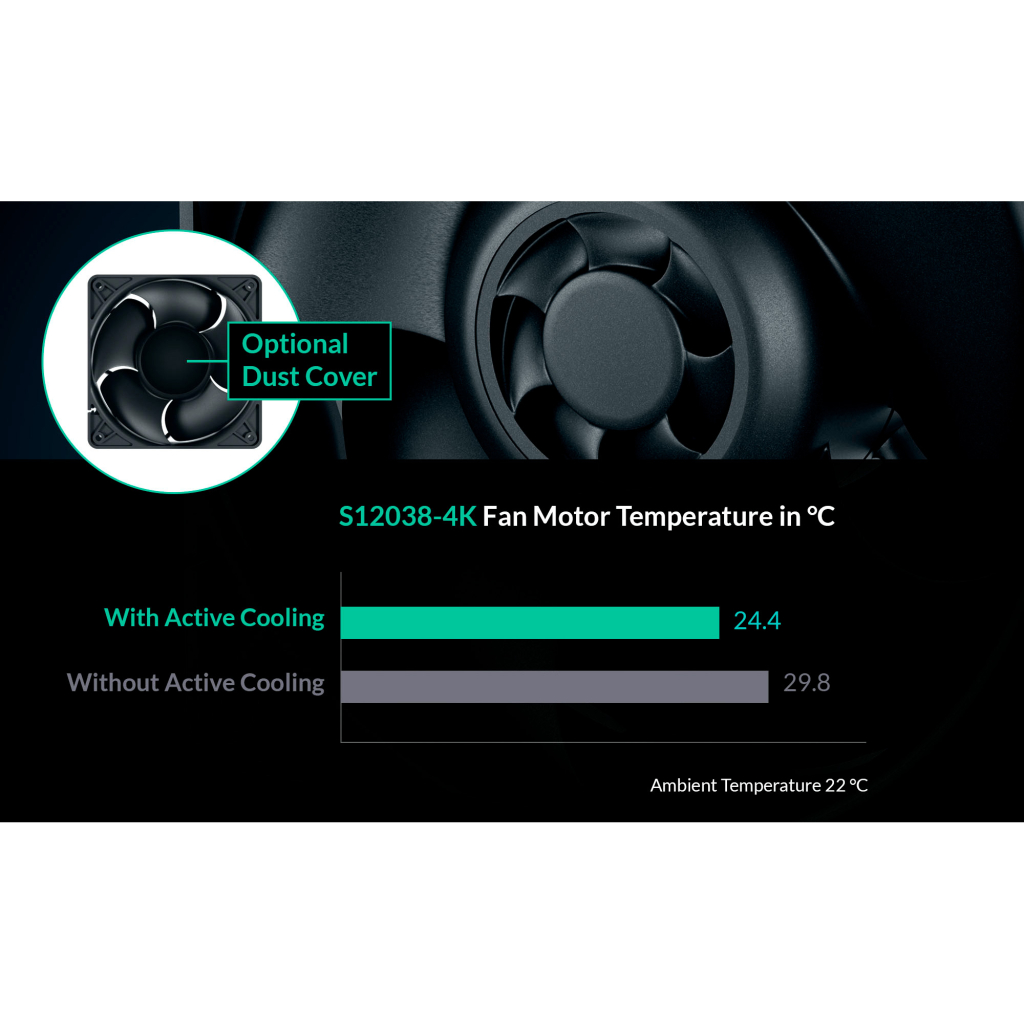 Кулер до корпусу Arctic S12038-4K 3-PACK (ACFAN00303A) - фото 9 Кулер до корпусу Arctic S12038-4K 3-PACK (ACFAN00303A) - фото 9