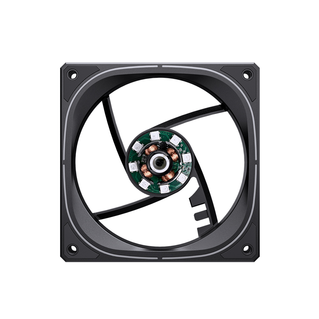 Кулер до корпусу JONSBO FR-505B ARGB Black - фото 7 Кулер до корпусу JONSBO FR-505B ARGB Black - фото 7