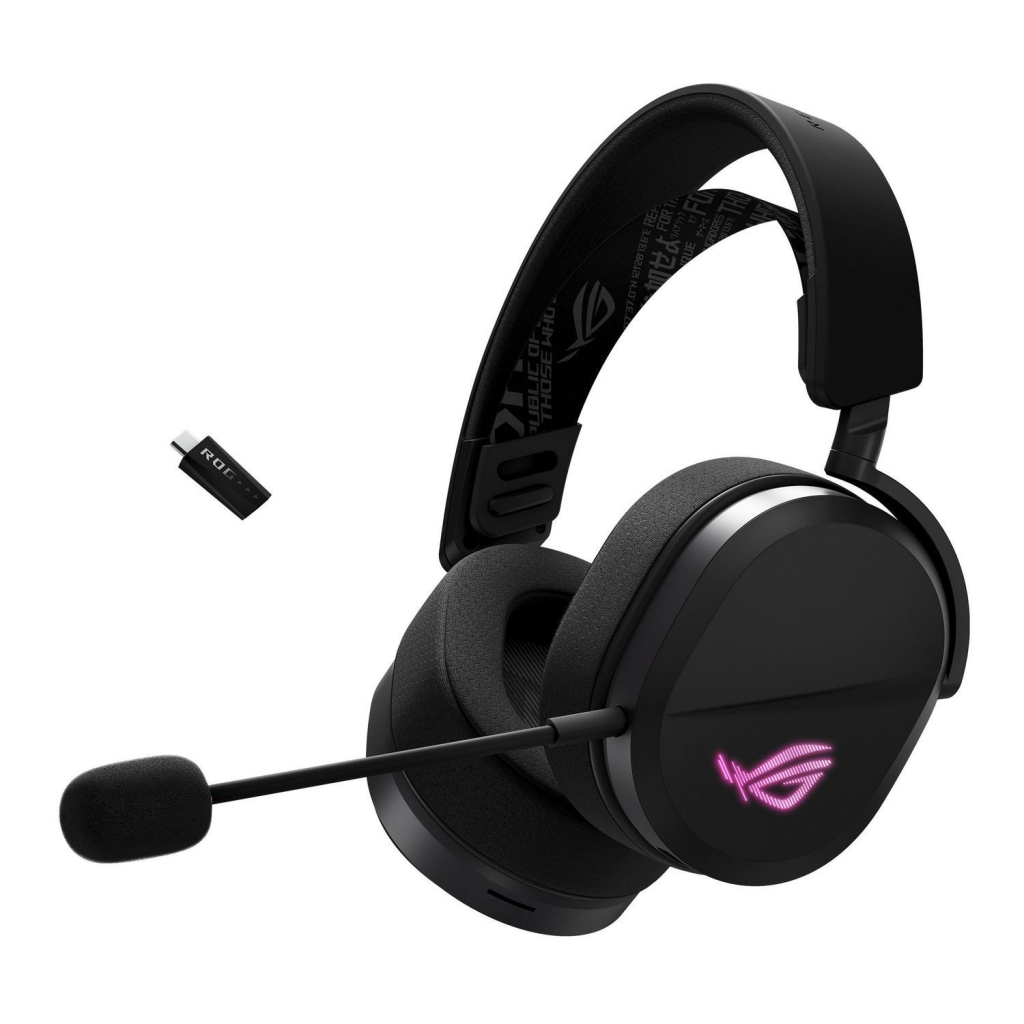 Навушники ASUS ROG Pelta Bluetooth/Wireless Black (90YH0410-BHUA00) - фото 1