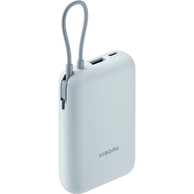 Батарея універсальна Xiaomi 10000mAh 22.5W, Integrated Cable, blue (BHR9073GL) - фото 1
