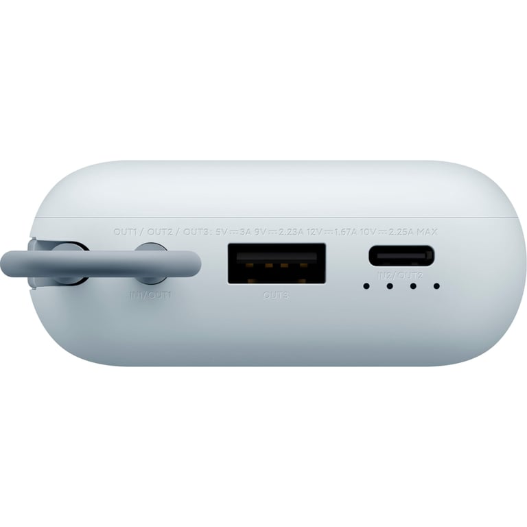 Батарея універсальна Xiaomi 10000mAh 22.5W, Integrated Cable, blue (BHR9073GL) - фото 5