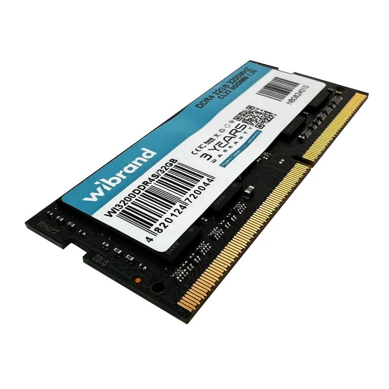 Модуль пам'яті для ноутбука SoDIMM DDR4 32GB 3200 MHz Wibrand (WI3200DDR4S/32GB) - фото 2