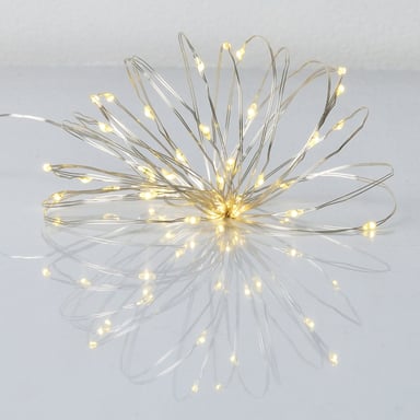 Гірлянда YES! Fun Нитка на мідному дроті 50 LED Тепло-біла 5 м Статична USB (975040) - фото 1
