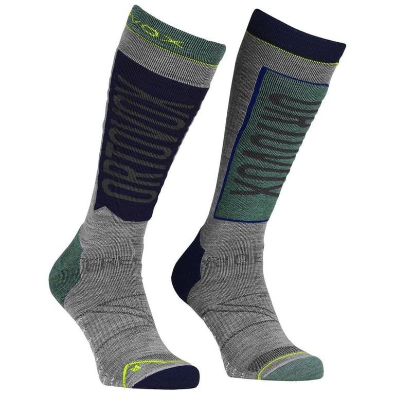 Шкарпетки Ortovox Free Ride Long Socks Mns arctic grey – 45-47 (025.001.1084)