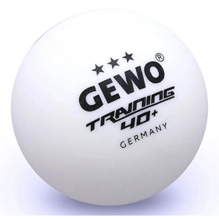 М'ячик для настільного теніса Gewo Trainingsball 40+ 6 шт (85921200) (931058) - фото 1