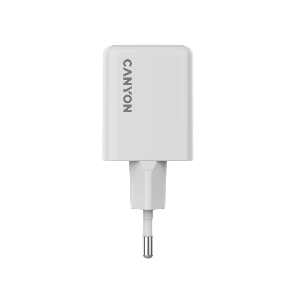 Зарядний пристрій Canyon CU35CC GaN 35W 2xPD EU White (CNS-CUW35CC) - фото 5 Зарядний пристрій Canyon CU35CC GaN 35W 2xPD EU White (CNS-CUW35CC) - фото 5