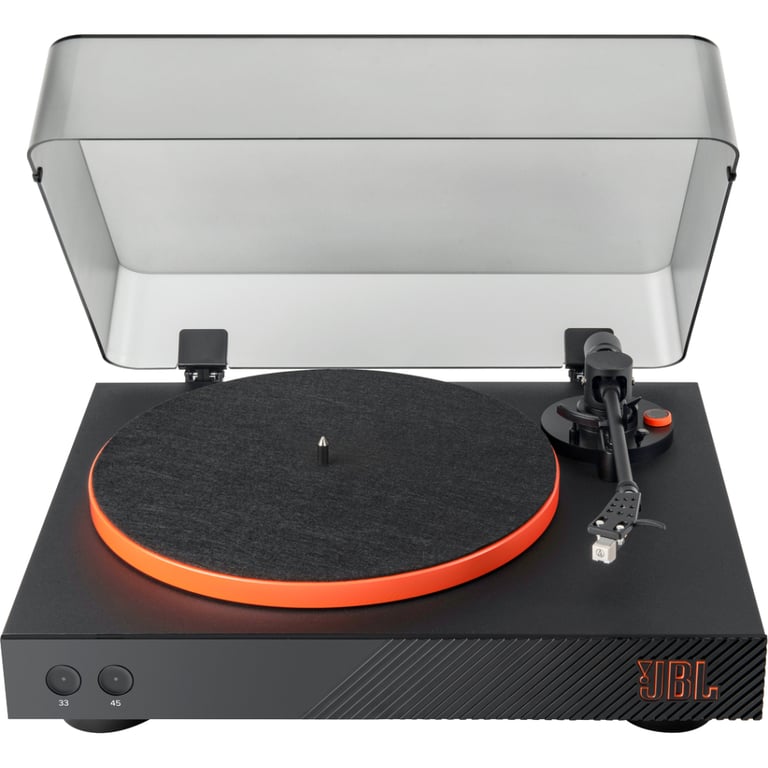 Програвач вінілу JBL Spinner BT Black/Orange (JBLSPINNERBTBLKEU) - фото 1