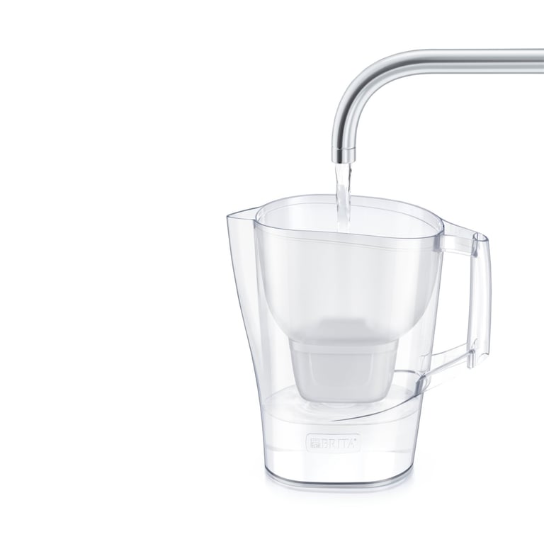 Фільтр-глечик Brita Aluna Memo MXPro 2.4л (1.4л очищеної води) з фільтр-картриджем, білий (1052801) - фото 3