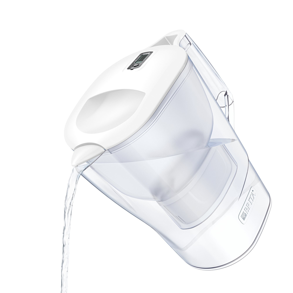 Фільтр-глечик Brita Aluna Memo MXPro 2.4л (1.4л очищеної води) з фільтр-картриджем, білий (1052801) - фото 4 Фільтр-глечик Brita Aluna Memo MXPro 2.4л (1.4л очищеної води) з фільтр-картриджем, білий (1052801) - фото 4