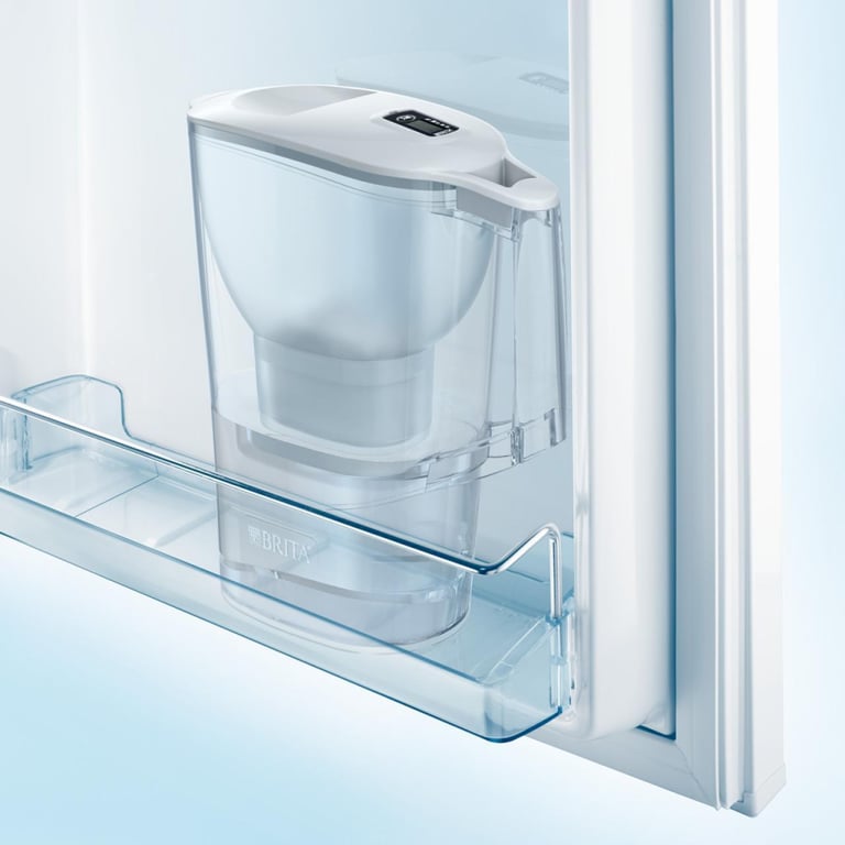 Фільтр-глечик Brita Aluna Memo MXPro 2.4л (1.4л очищеної води) з фільтр-картриджем, білий (1052801) - фото 5